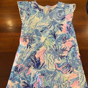Lilly Pulitzer girls dress. Size large 8-10 cotton